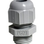 M272809--A Anbauverschraubung PG9 grau<br><u>Verkaufseinheit: 1Stk</u>