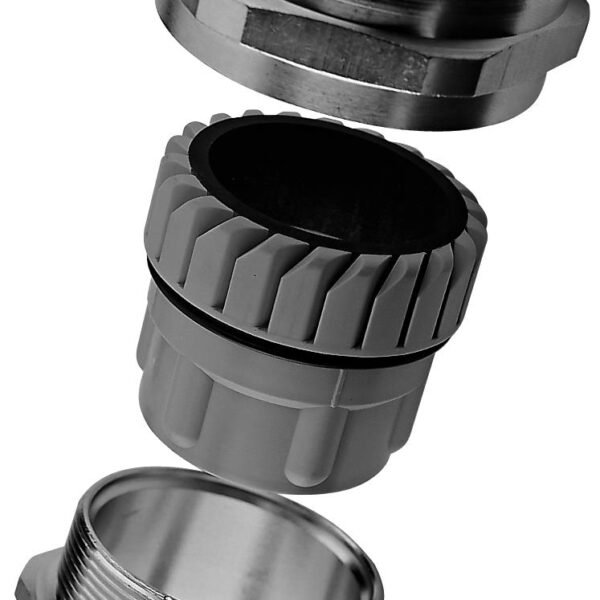 M2740040-- Kabelverschraubung  M40, Metall, IP68, Klemmbereich 15-27<br><u>Verkaufseinheit: 1Stk</u>