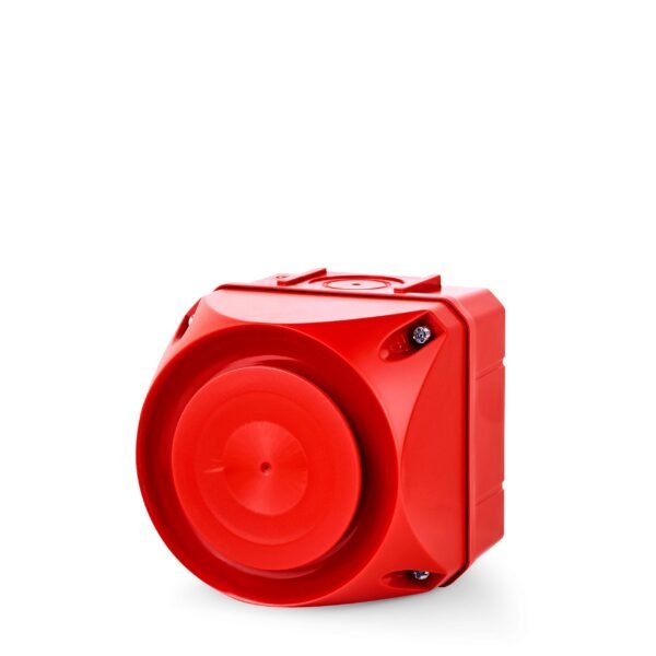 MAIA3101-- Elektronische Mehrtonsirene, 24V AC/DC, Gehäuse rot<br><u>Verkaufseinheit: 1Stk</u>