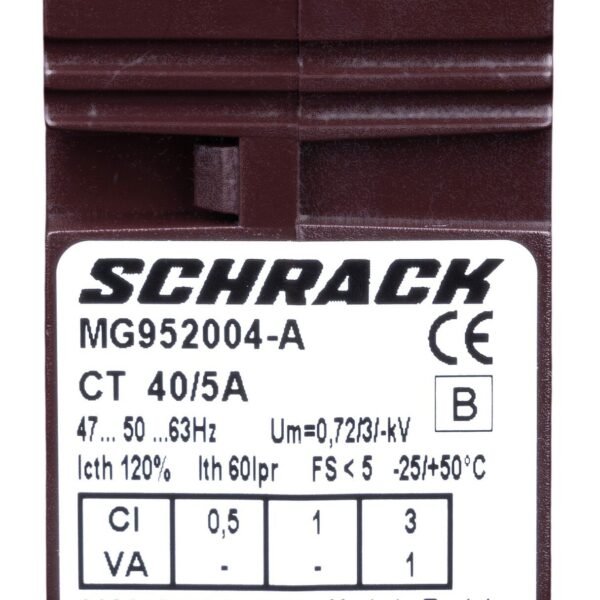 MG952004-A Durchsteckstromwandler für Kabel 21mm, 40/5A, Klasse 3<br><u>Verkaufseinheit: 1Stk</u>