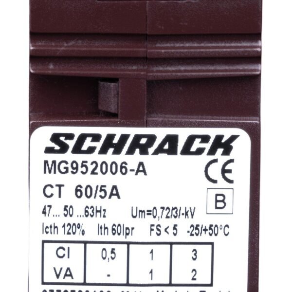 MG952006-A Durchsteckstromwandler für Kabel 21mm, 60/5A, Klasse 1<br><u>Verkaufseinheit: 1Stk</u>