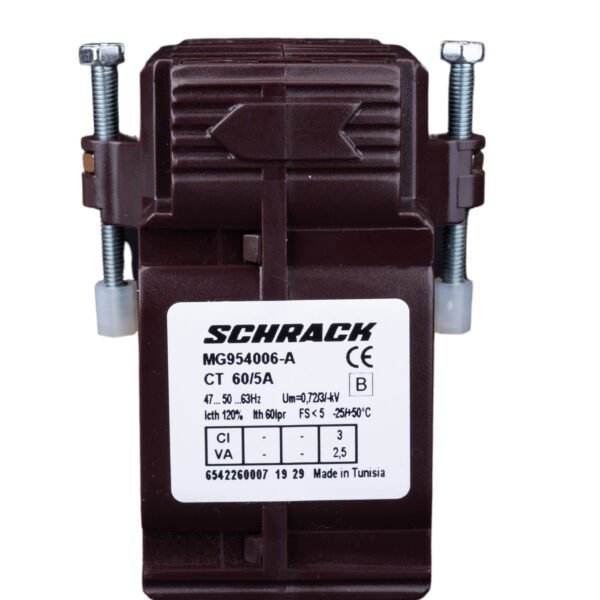 MG954006-A Durchsteckstromwandler, 60A/5A, 30x10mm, Klasse 3<br><u>Verkaufseinheit: 1Stk</u>