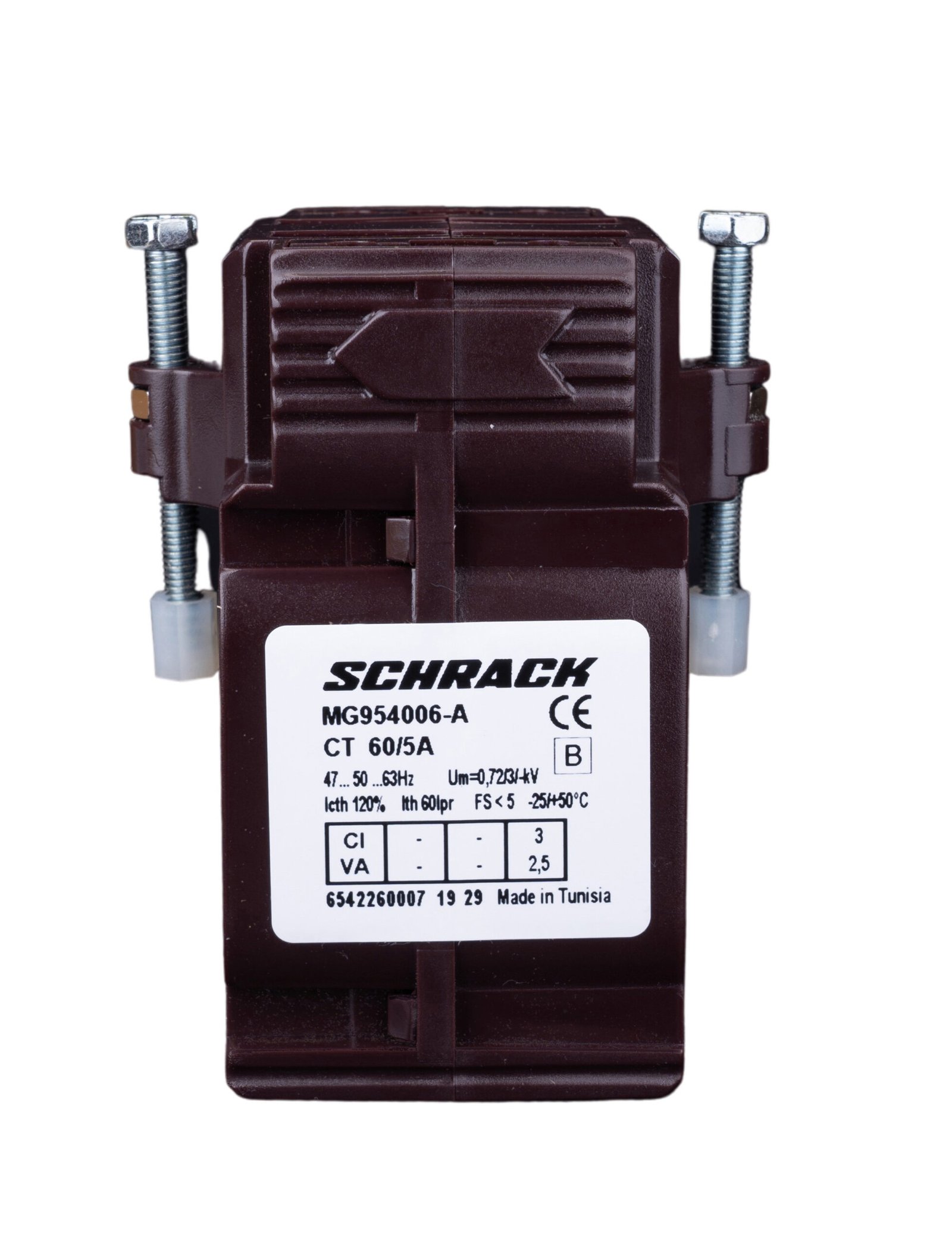 f_mg954006-a MG954006-A Durchsteckstromwandler, 60A/5A, 30x10mm, Klasse 3<br><u>Verkaufseinheit: 1Stk</u> – Bild 1