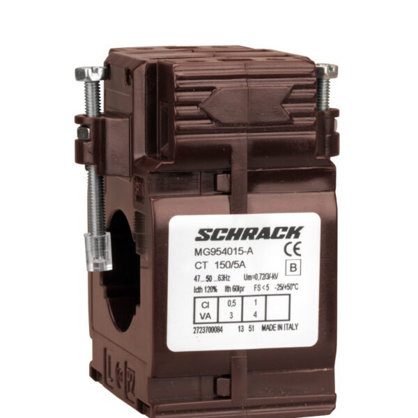 MG954015-A Durchsteckstromwandler, 150A/5A, 30x10mm, Klasse 0,5<br><u>Verkaufseinheit: 1Stk</u>