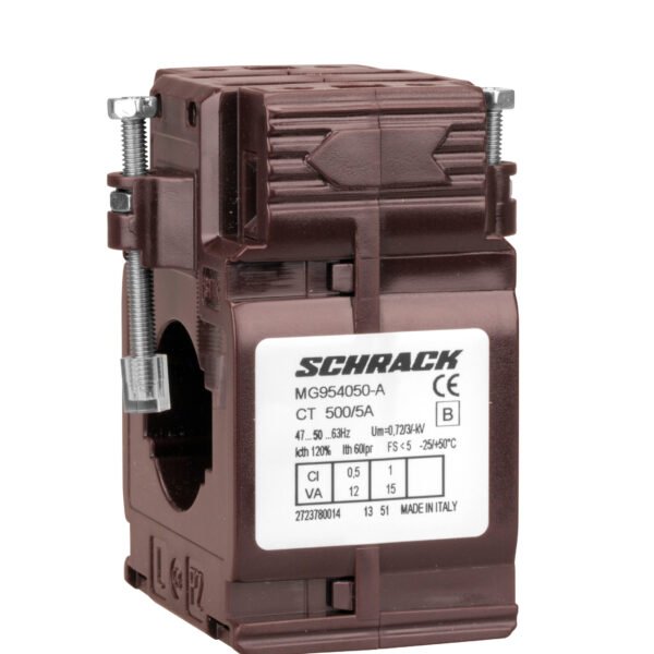 MG954050-A Durchsteckstromwandler, 500A/5A, 30x10mm, Klasse 0,5<br><u>Verkaufseinheit: 1Stk</u>