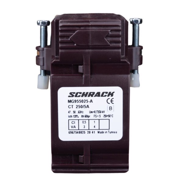 MG955025-A Durchsteckstromwandler, 250A/5A, 40x10mm, Klasse 0,5<br><u>Verkaufseinheit: 1Stk</u>