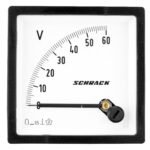 MGF27060-A Voltmeter, 72x72mm, 60VDC<br><u>Verkaufseinheit: 1Stk</u>
