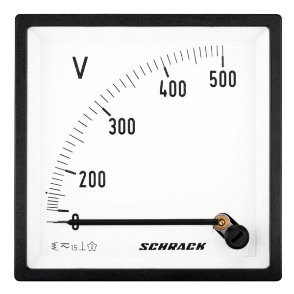 MGF69500-A Voltmeter, 96x96mm, 500V AC<br><u>Verkaufseinheit: 1Stk</u>