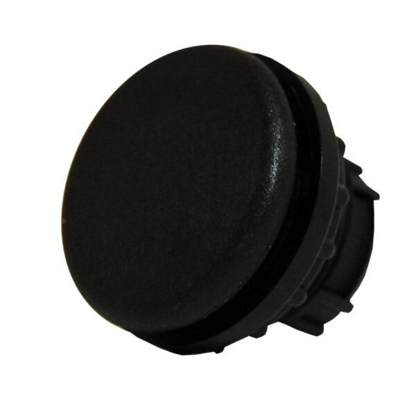 MM216390-- Blindverschluss schwarz rund<br><u>Verkaufseinheit: 1Stk</u>