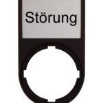 MM216489-- Schild+Träger 30x50 Anzeige: STÖRUNG<br><u>Verkaufseinheit: 1Stk</u>