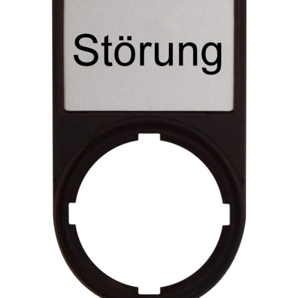 MM216489-- Schild+Träger 30x50 Anzeige: STÖRUNG<br><u>Verkaufseinheit: 1Stk</u>
