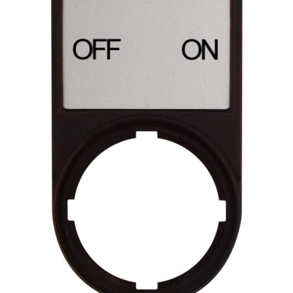 MM216499-- Schild+Träger 30x50 Anzeige: OFF ON<br><u>Verkaufseinheit: 1Stk</u>