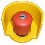 MM231273-- Schutzkragen für Not-Aus Schalter gelb<br><u>Verkaufseinheit: 1Stk</u>