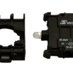 MM900001-- Leuchtdrucktaster SET grün 230V, 1 Schließerkontakt<br><u>Verkaufseinheit: 1Stk</u>