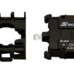 MM900002-- Leuchtdrucktaster SET rot 230V, 1 Öffnerkontakt<br><u>Verkaufseinheit: 1Stk</u>