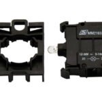 MM900004-- Leuchtdrucktaster SET rot 24V, 1 Öffnerkontakt<br><u>Verkaufseinheit: 1Stk</u>