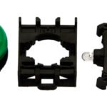 MM900005-- Leuchtmelder SET flach grün 230V<br><u>Verkaufseinheit: 1Stk</u>