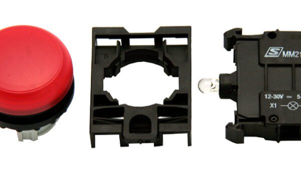 MM900008-- Leuchtmelder SET flach rot 24V<br><u>Verkaufseinheit: 1Stk</u>