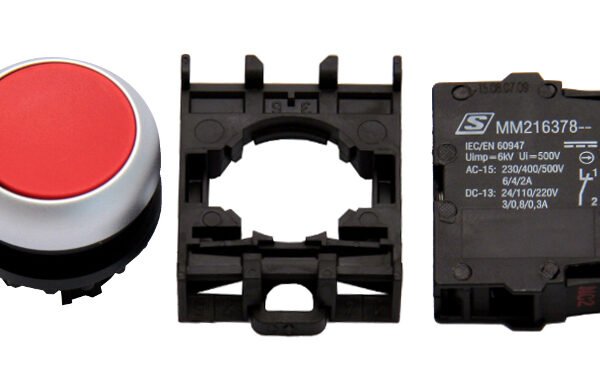 MM900010-- Drucktaster SET rot, 1 Öffnerkontakt<br><u>Verkaufseinheit: 1Stk</u>