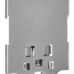 MX290213-- Normschienenadapter 35mm DIN-S zu MX2 3-polig<br><u>Verkaufseinheit: 1Stk</u>