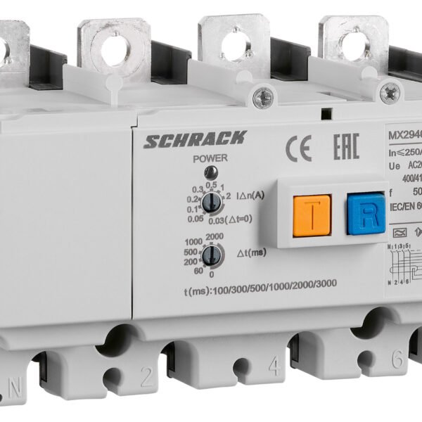 MX294612-- Fehlerstromauslöser für MX2 4-polig, 0,03 - 2A, Typ A<br><u>Verkaufseinheit: 1Stk</u>