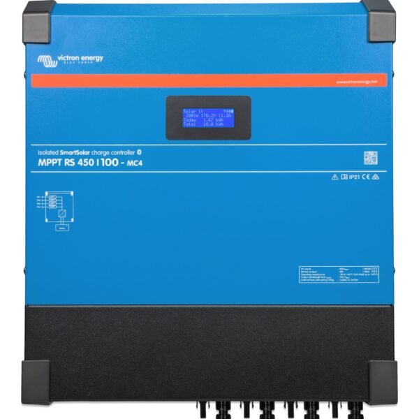 PVBC45010A SmartSolar MPPT RS 450/100-MC4, 2 MPPT<br><u>Verkaufseinheit: 1Stk</u>