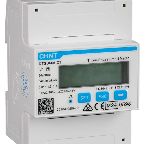 PVI6DTSUCT SolaX SmartMeter DTSU666-CT 3ph, 200A/5A<br><u>Verkaufseinheit: 1Stk</u>