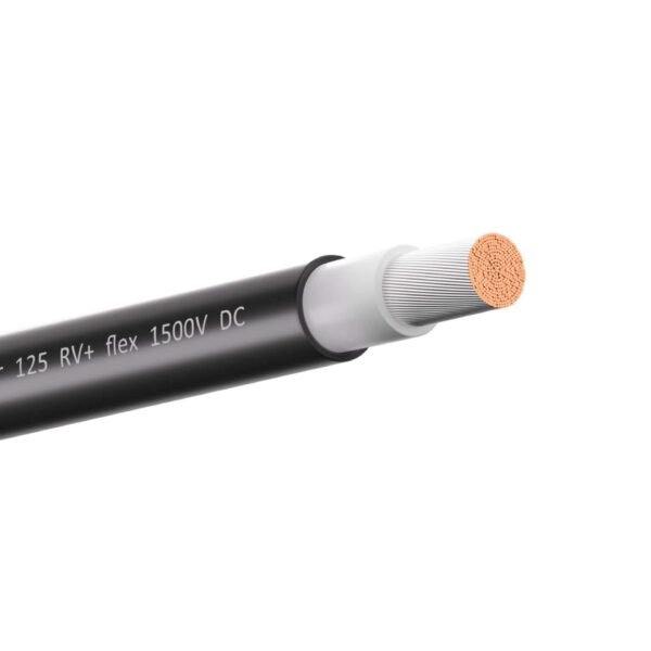 PVW50041-A PV Solarkabel 4² 500m schwarz/weiß Einadrig EN CPR BETAflam<br><u>Verkaufseinheit: 500m</u>