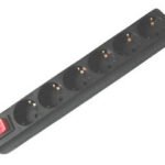 Q7110090-- Netzleiste Überspannungsschutz, Schalter, 6xSchuko, 10A,1,4m<br><u>Verkaufseinheit: 1Stk</u>