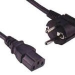 Q7130059-- Netzkabel Schuko - C13 (Kaltgeräte), schwarz, 3,0m<br><u>Verkaufseinheit: 1Stk</u>