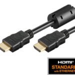 Q7131912-- HDMI 1.4 Kabel, 2x HDMI19 Typ A Stecker, Ferrit/Gold, 15m<br><u>Verkaufseinheit: 1Stk</u>