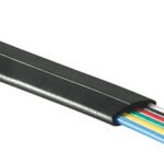 Q7150270-- Modularflachleitung 6pol.schwarz für Telefon-Patchkabel 100m<br><u>Verkaufseinheit: 1Stk</u>