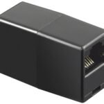 Q7N707537- Kupplung Kat.5e UTP, RJ45 Buchse - RJ45 Buchse, Schwarz<br><u>Verkaufseinheit: 1Stk</u>