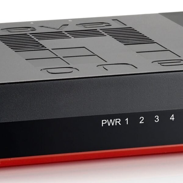 QLGSW0507- Switch 5xRJ45 10/100/1000, Leise, Lüfterlos, externes<br><u>Verkaufseinheit: 1Stk</u>