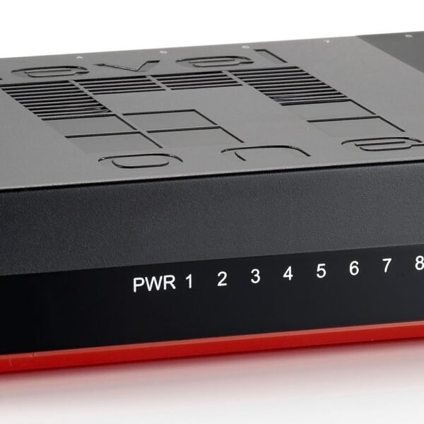 QLGSW0807- Switch 8xRJ45 10/100/1000, Leise, Lüfterlos, externes<br><u>Verkaufseinheit: 1Stk</u>