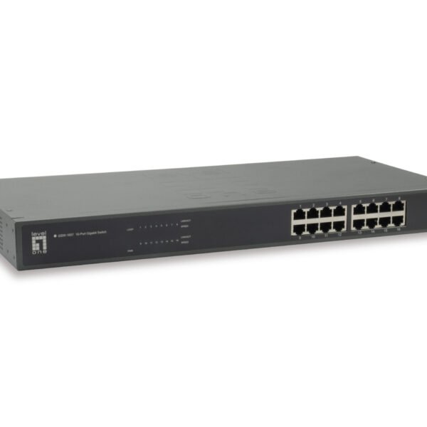 QLGSW1657- Switch 16xRJ45 10/100/1000, Leise, Lüfterlos, internes<br><u>Verkaufseinheit: 1Stk</u>