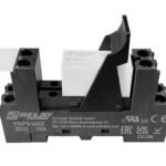 RPSET4024- SET: Printrelais 2 Wechsler 8A, 24VDC, 5mm/Sockel/Haltebügel<br><u>Verkaufseinheit: 1Stk</u>