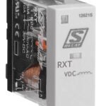 RXT21024-- Schmales Industrierelais, 2 Wechsler, 24VDC, 5A<br><u>Verkaufseinheit: 1Stk</u>