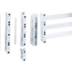 SI014790-- Sammelschienenträger, 3p, 30/40/50/60x10mm, 100mm-System<br><u>Verkaufseinheit: 4Stk</u>