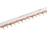 SI311020-- Kammschiene 3-polig, 16mm², 80A, Teilung 18mm, 1m lang<br><u>Verkaufseinheit: 1Stk</u>