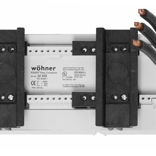 SI324590-- Sammelschienenadapter 63A, 2 Tragschienen<br><u>Verkaufseinheit: 1Stk</u>