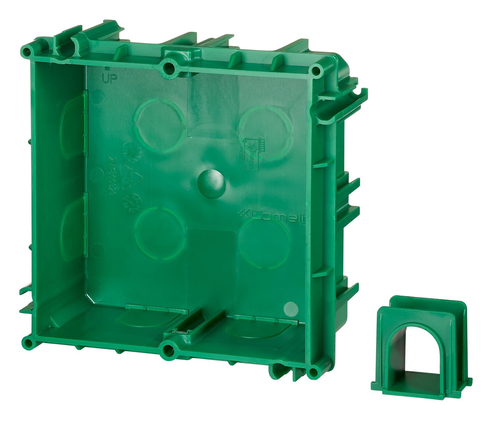 f_sp31101a- SP31101A-- Unterputz-Gehäuse 1-fach tief 123,5x122x55mm<br><u>Verkaufseinheit: 1Stk</u> – Bild 1