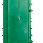 SP31103A-- Unterputz-Gehäuse 3-fach tief 123,5x302,5x50mm<br><u>Verkaufseinheit: 1Stk</u>