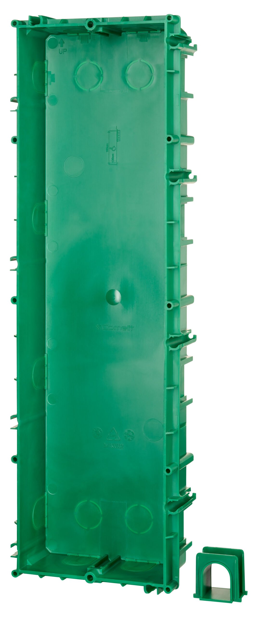 f_sp31104a- SP31104A-- Unterputz-Gehäuse 4-fach tief 123,5x392,5x50mm<br><u>Verkaufseinheit: 1Stk</u> – Bild 1