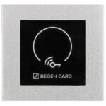 SPUT9305M- ULTRA Einbaumodul BEGEH mit Platte Vandal-sicher, silber<br><u>Verkaufseinheit: 1Stk</u>