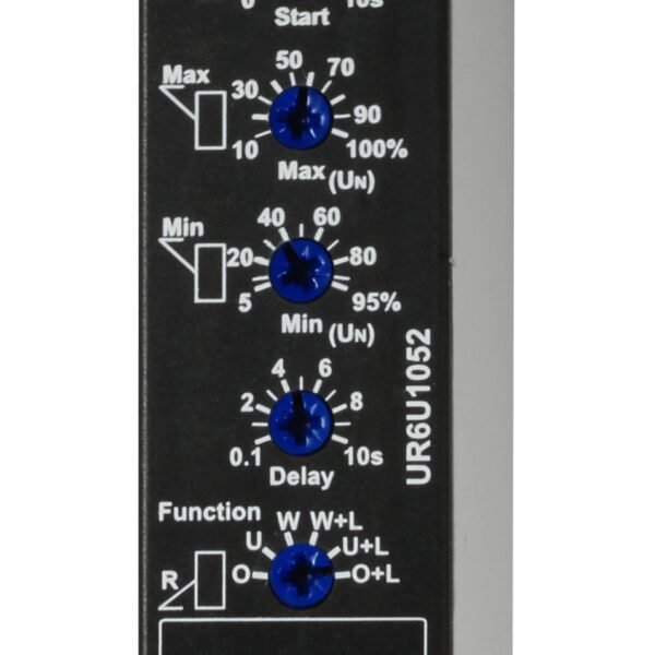 UR6U1052-- Spannungsüberwachungsrelais, 1-phasig AC/DC, 2 Wechsler<br><u>Verkaufseinheit: 1Stk</u>