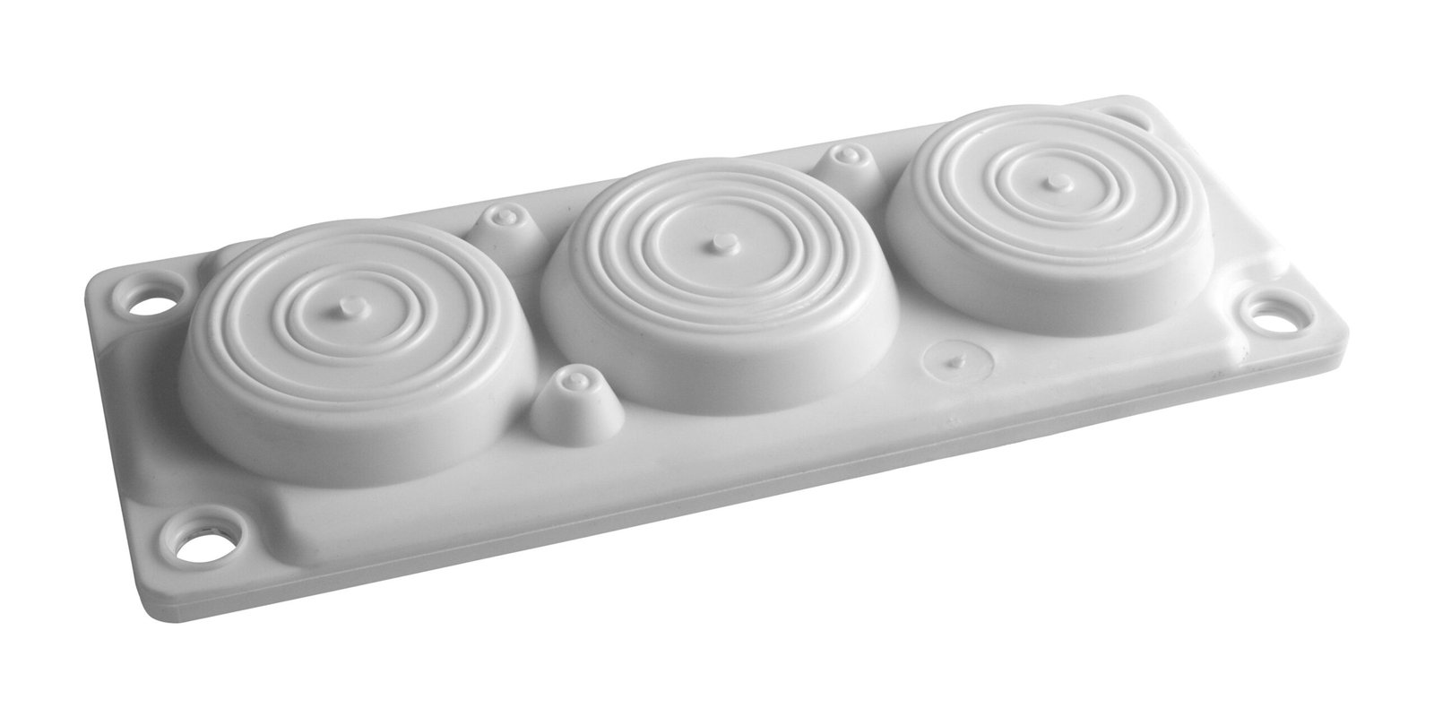 f_wstbt2130g WSTBT2130G Kunststoff-Flansch zu WSAVBF, 6 Durchführungen, IP65<br><u>Verkaufseinheit: 1Stk</u> – Bild 1