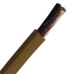X01050503C H07V-K (Yf) 10mm² braun, PVC Verdrahtungsleitung<br><u>Verkaufseinheit: 100m</u>