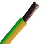 X01050504C H07V-K (Yf) 10mm² gelb/grün, PVC Verdrahtungsleitung<br><u>Verkaufseinheit: 100m</u>