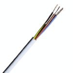 X03040114D H03VV-F (YML) 2x0,5 hellgrau, PVC Schlauchleitung<br><u>Verkaufseinheit: 500m</u>